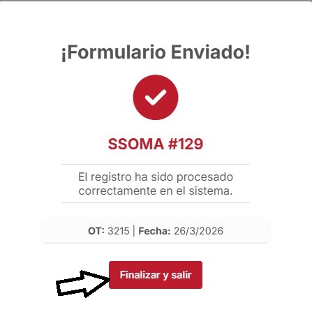 Listado final