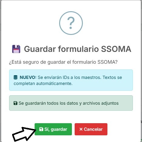 Listado final